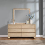 Kent Ash Wood Mirror in Natural