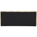Carlin Chenille Fabric Upholstered Queen Bed (3 Boxes) in Beige