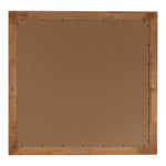 Fairfax Solid Wood And Oak Veneer Frame Mirror in Walnut