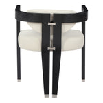 Carlyle Vegan Leather Upholstered Dining Chair in Cream