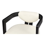 Carlyle Vegan Leather Upholstered Dining Chair in Cream