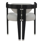 Carlyle Vegan Leather Upholstered Dining Chair in Grey