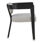 Carlyle Vegan Leather Upholstered Dining Chair in Grey