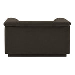 Cascade Boucle Fabric Upholstered Chair in Brown