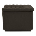 Cascade Boucle Fabric Upholstered Chair in Brown