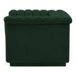 Cascade Boucle Fabric Upholstered Chair in Green