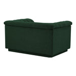 Cascade Boucle Fabric Upholstered Chair in Green