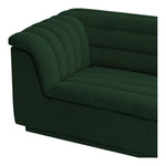 Cascade Boucle Fabric Upholstered Chair in Green