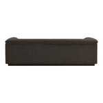 Cascade 94" Boucle Fabric Upholstered Sofa in Brown