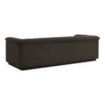 Cascade 94" Boucle Fabric Upholstered Sofa in Brown