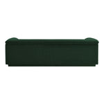 Cascade 94" Boucle Fabric Upholstered Sofa in Green