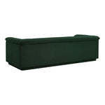 Cascade 94" Boucle Fabric Upholstered Sofa in Green