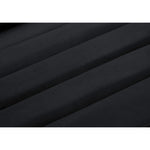Cascade Velvet Upholstered Chair in Black