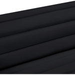 Cascade Velvet Upholstered Chair in Black