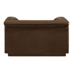 Cascade Velvet Upholstered Chair in Brown