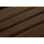 Cascade Velvet Upholstered Chair in Brown