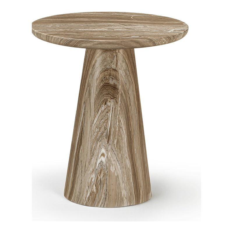 Cassino Concrete Indoor/Outdoor End Table in Beige