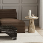 Cassino Concrete Indoor/Outdoor End Table in Beige
