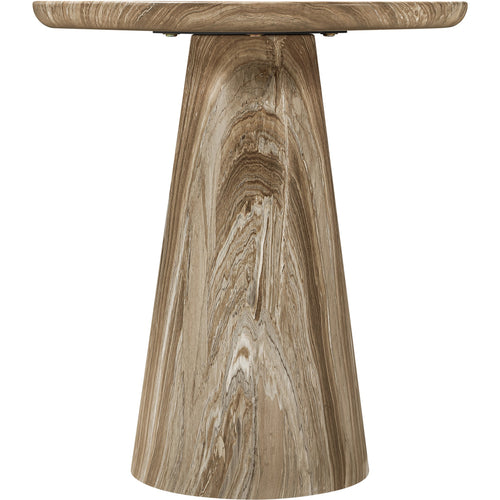 Cassino Concrete Indoor/Outdoor End Table in Beige
