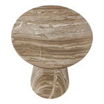 Cassino Concrete Indoor/Outdoor End Table in Beige