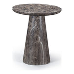 Cassino Concrete Indoor/Outdoor End Table in Brown