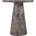 Cassino Concrete Indoor/Outdoor End Table in Brown