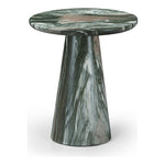 Cassino Concrete Indoor/Outdoor End Table in Green