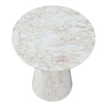 Cassino Concrete Indoor/Outdoor End Table in White
