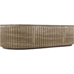 Catania Concrete Indoor/Outdoor Coffee Table in Beige
