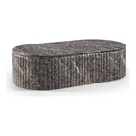 Catania Concrete Indoor/Outdoor Coffee Table in Brown
