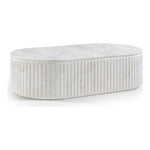 Catania Concrete Indoor/Outdoor Coffee Table in White