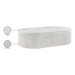 Catania Concrete Indoor/Outdoor Coffee Table in White