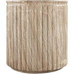 Catania Concrete Indoor/Outdoor End Table in Beige