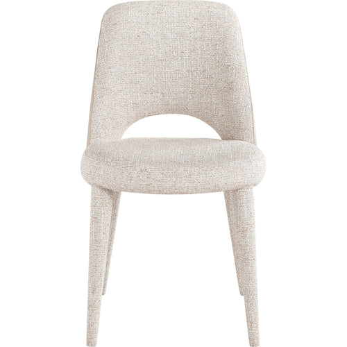 Cici Fabric Upholstered Dining Chair in Beige
