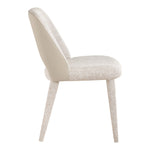 Cici Fabric Upholstered Dining Chair in Beige