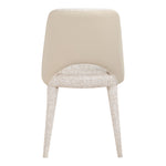 Cici Fabric Upholstered Dining Chair in Beige