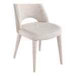 Cici Fabric Upholstered Dining Chair in Beige