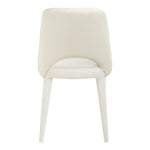 Cici Fabric Upholstered Dining Chair in Cream