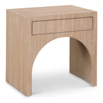 August Oak Veneer Nightstand in Oak