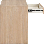 August Oak Veneer Nightstand in Oak