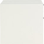 Fairfax Solid Wood And Oak Veneer Nightstand in Cream