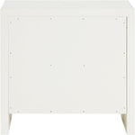 Fairfax Solid Wood And Oak Veneer Nightstand in Cream