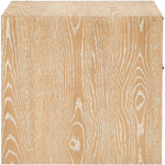 Fairfax Solid Wood And Oak Veneer Nightstand in Natural