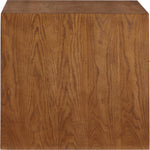 Fairfax Solid Wood And Oak Veneer Nightstand in Walnut