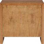 Fairfax Solid Wood And Oak Veneer Nightstand in Walnut