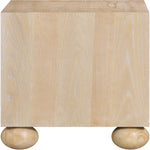 Kent Ash Wood Nightstand in Natural