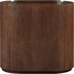 Everett Oak Veneer Nightstand in Brown