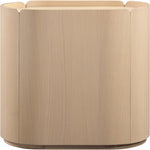 Everett Oak Veneer Nightstand in Natural