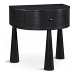 Oasis Acacia Veneer And Solid Wood Night Stand in Black