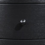 Oasis Acacia Veneer And Solid Wood Night Stand in Black